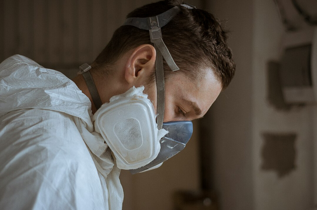 Danish carpenter working with wood tools in a workshop
