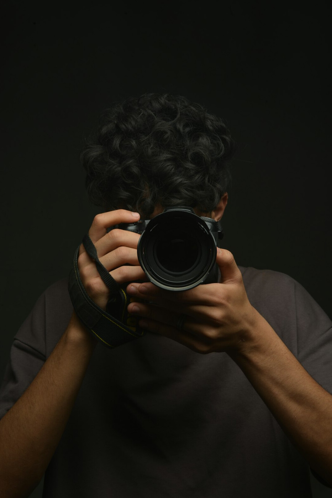 documentary photographer capturing moment
