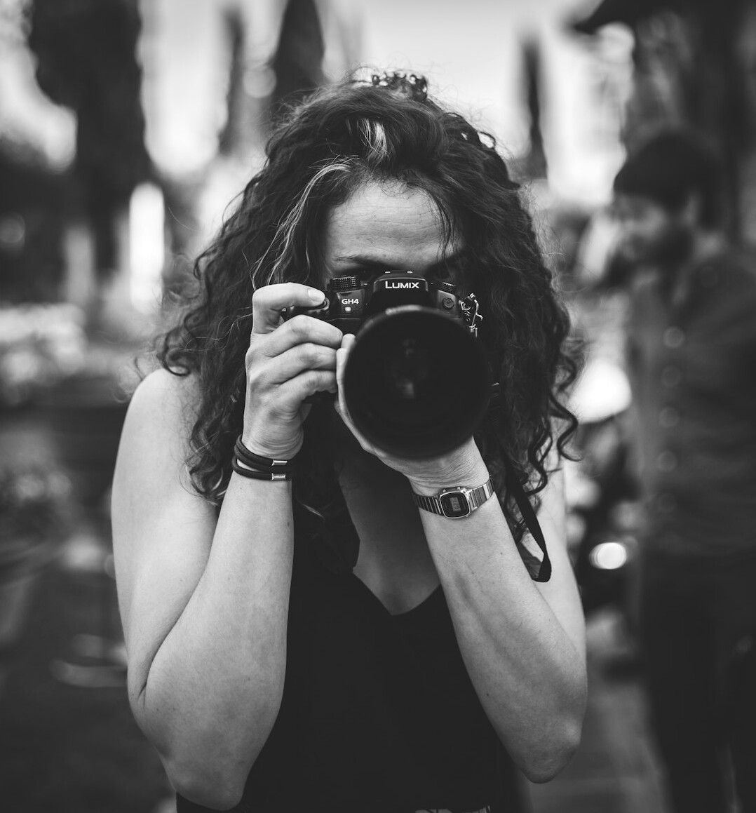 photographer capturing candid moment